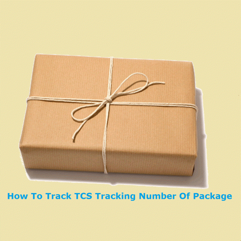 How To Track TCS Tracking Number Of Package