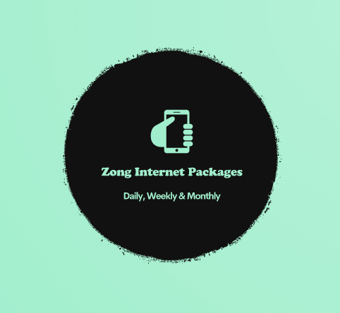 Zong Internet Packages Daily, Weekly & Monthly